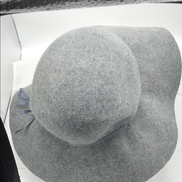 Macy’s Nine West Wool Hat Felt Down Brim Floppy - Picture 3 of 5